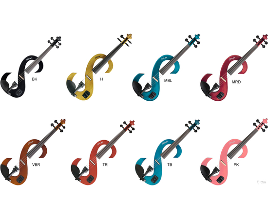 Электроскрипка 4/4 Stagg EVN 4/4 TR, фото 